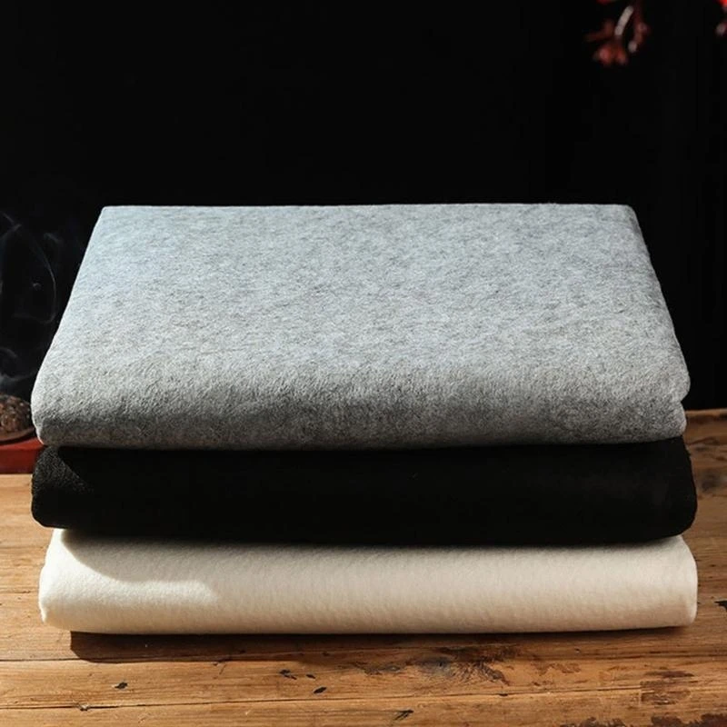 Chinese Calligraphy Drawing Felt Mat Xuan Paper Gridded Painting Felt Desk Pad for Painting Practice Chinese best sale