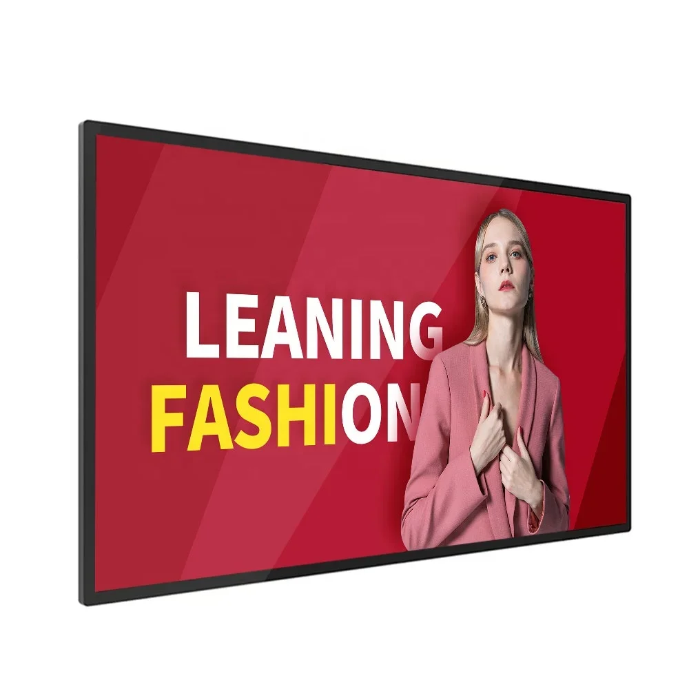 43 49 55 inch android  board lcd display wall mounted touch screen digital signage screen for video advertising