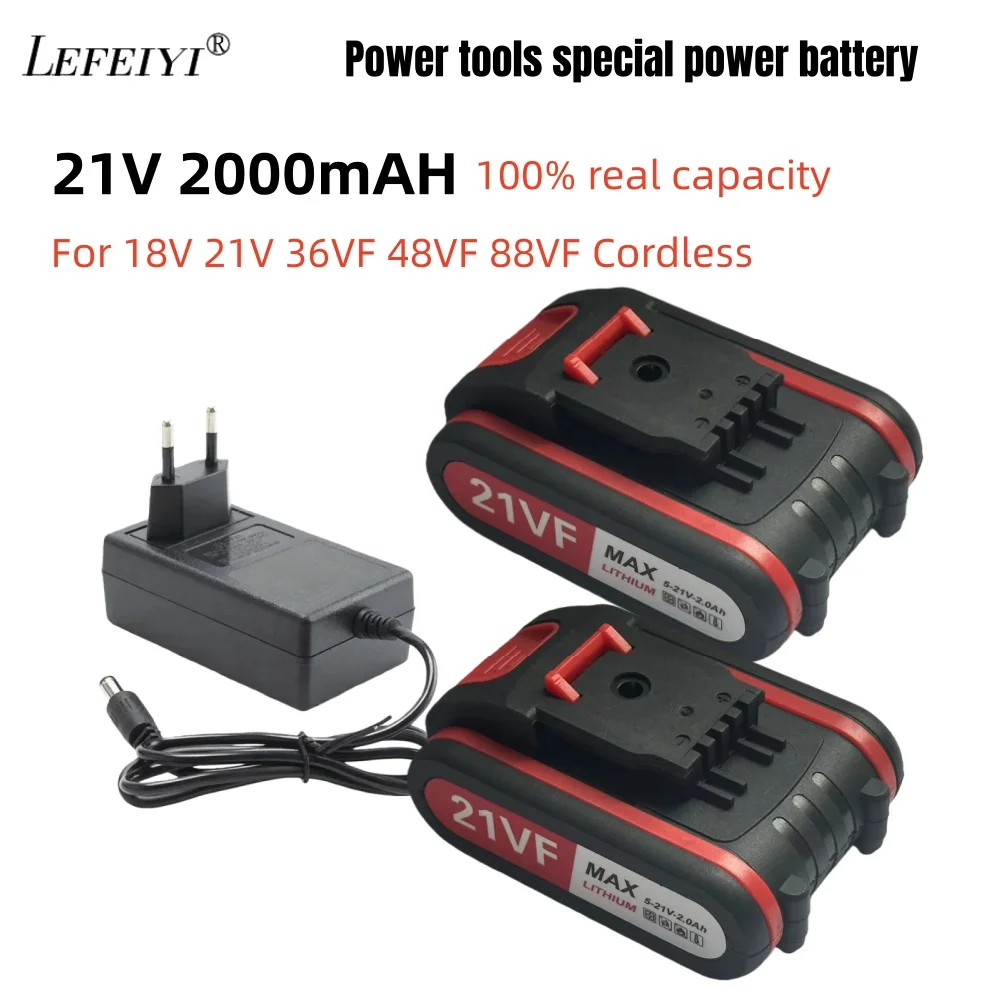 For WORX 20V 21V2.0Ah WA3016 WA3023 WA3027 Li-ion Battery For dewalt tools for WORX Cordless Power Tool Model Battery