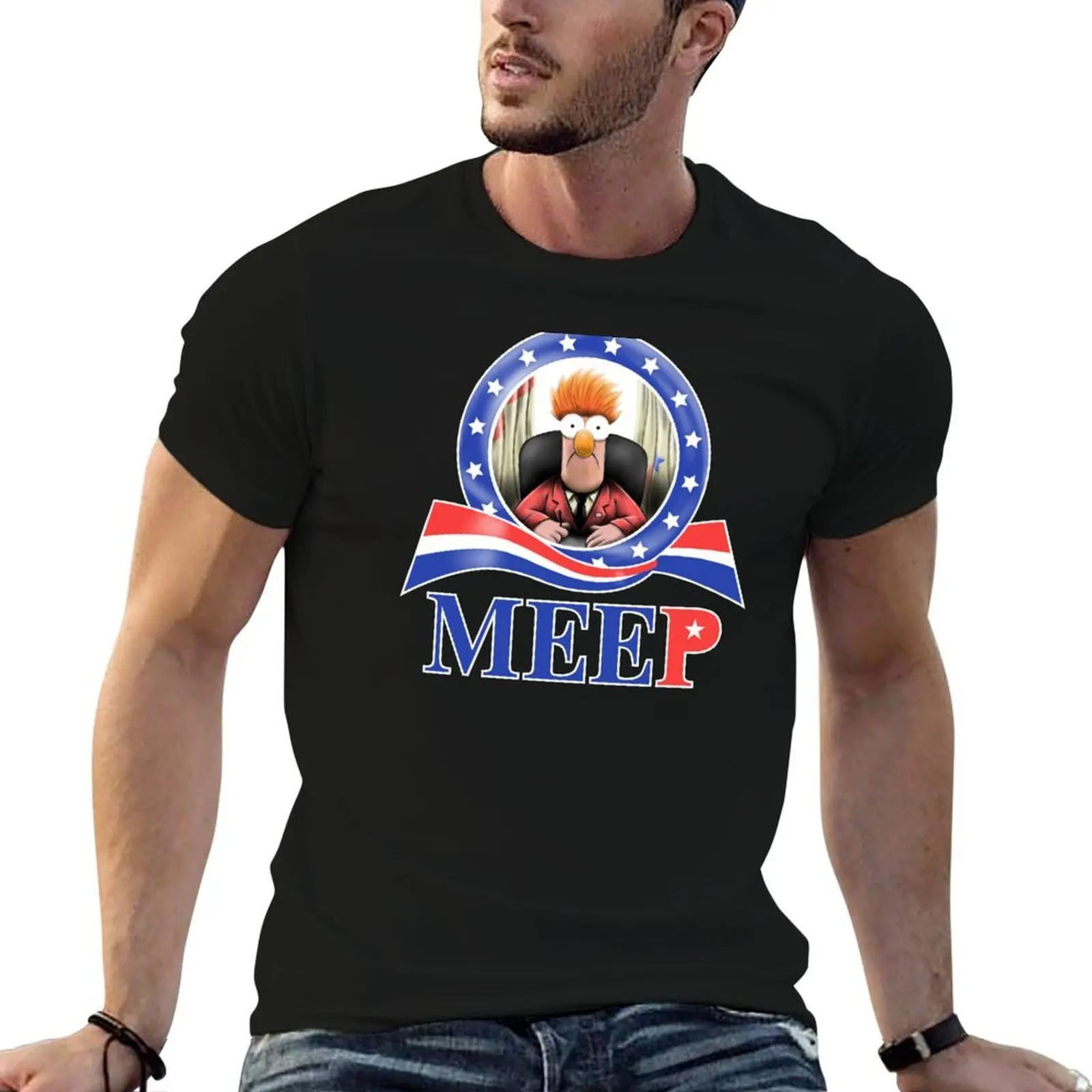 Meep T-Shirt street wear boys whites mens t shirts top quality
