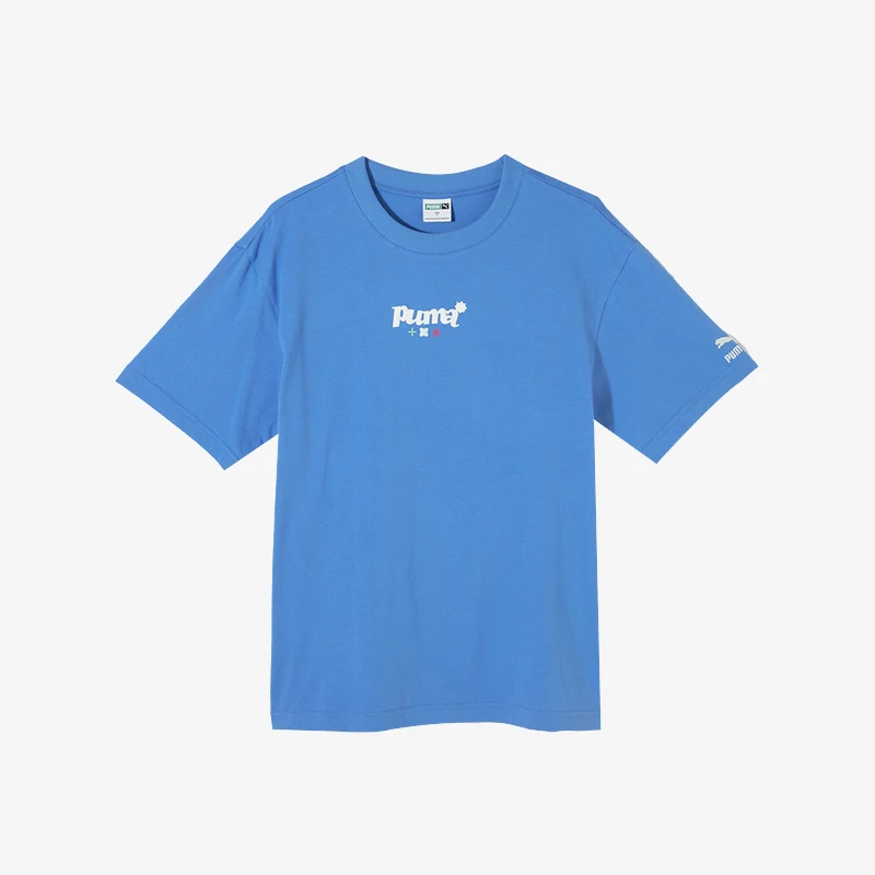 

Новая мужская повседневная спортивная дышащая свободная модная футболка Puma Authentic с коротким рукавом 626825-18