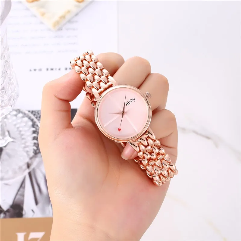 2023 Year watch for women  Sport carved waterproof fashion Watch with CK  style shining  wristwatch  bracelet dropshipping