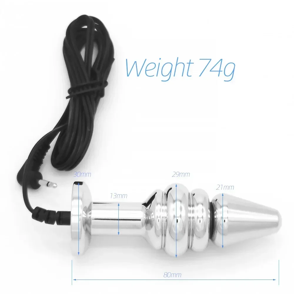 Butt Plug Elektro Ausrüstung Anal Sex Spielzeug Zubehör Anus Stopper G Spot Stimulator Unisex Elektrische Schock Prostata-massagegerät