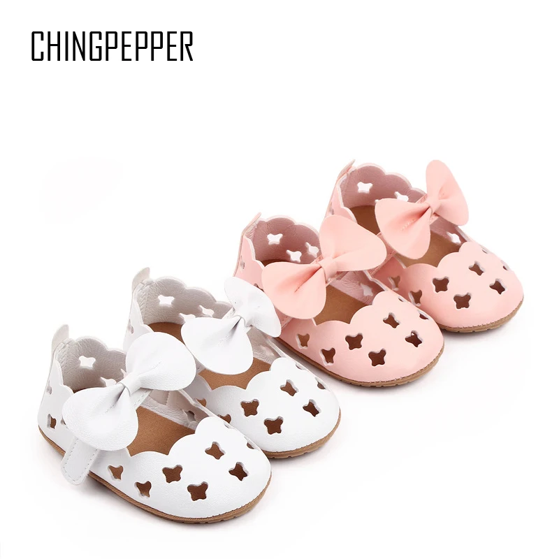 

Brand Infant Girl Sandals Toddler Summer Shoes Newborn Bebes Sandales Anti-slip Rubber Sole Footwear Baby Item for 1 Year Gifts