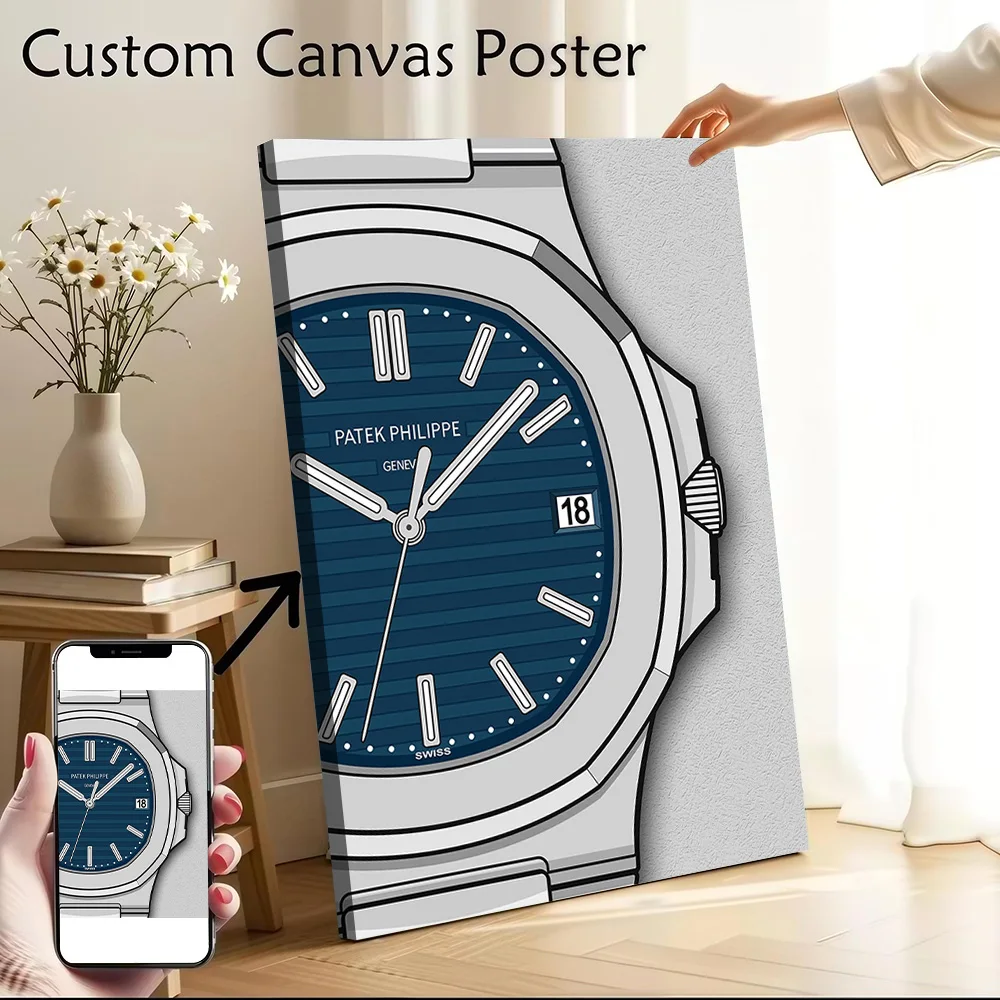 PP Nautilus Printed Canvas Poster Custom Pictures Wall Art Canvas Painting for Modern Home Decoration Ornaments Wand Deko Room