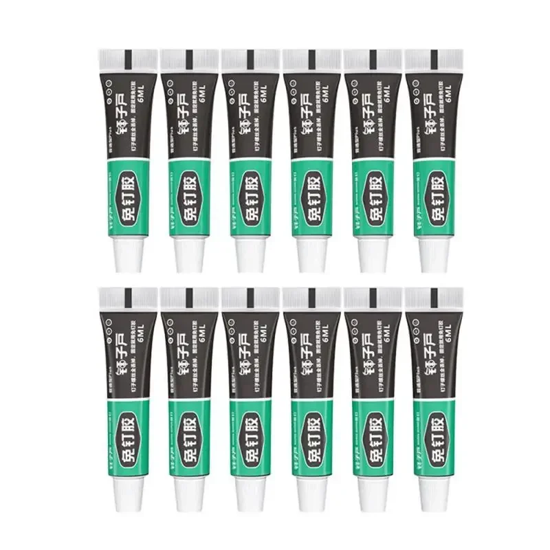 Cola de vidro multiuso, secagem rápida, sem unhas, multiuso com adesivos auxiliares W, cola multiuso, alta e baixa temperatura