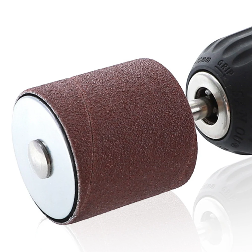 مجموعة أدوات صنفرة الطبل مع حزام صنفرة مع علبة مغزل لأدوات الضغط الدوارة