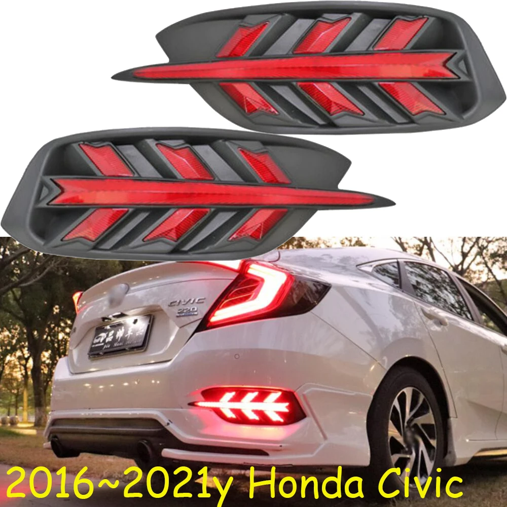 Car Tail Light For Honda Civic Taillight Rear Light 2016~2021y LED DRL Car Daytime Running Lights For Civic Headlight