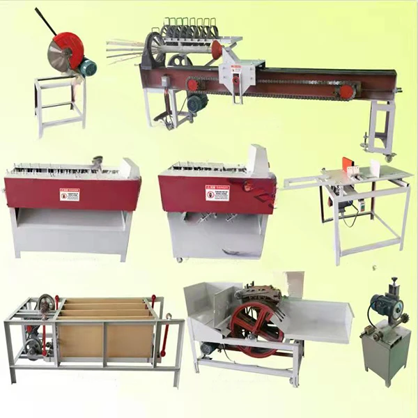 Bamboo Barbeque Sticks Making Machine