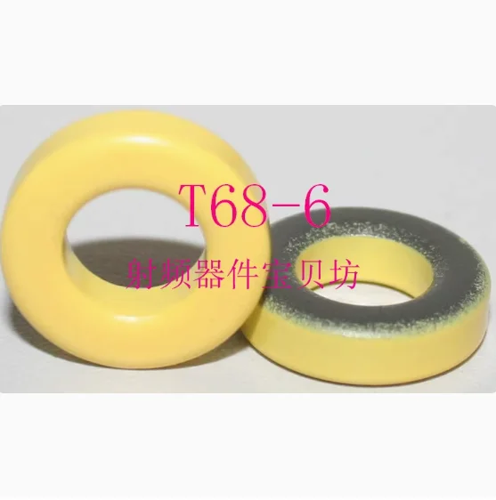 American RF Iron Powder Core: T68-6, RF Iron Powder Toroidal: T68-6