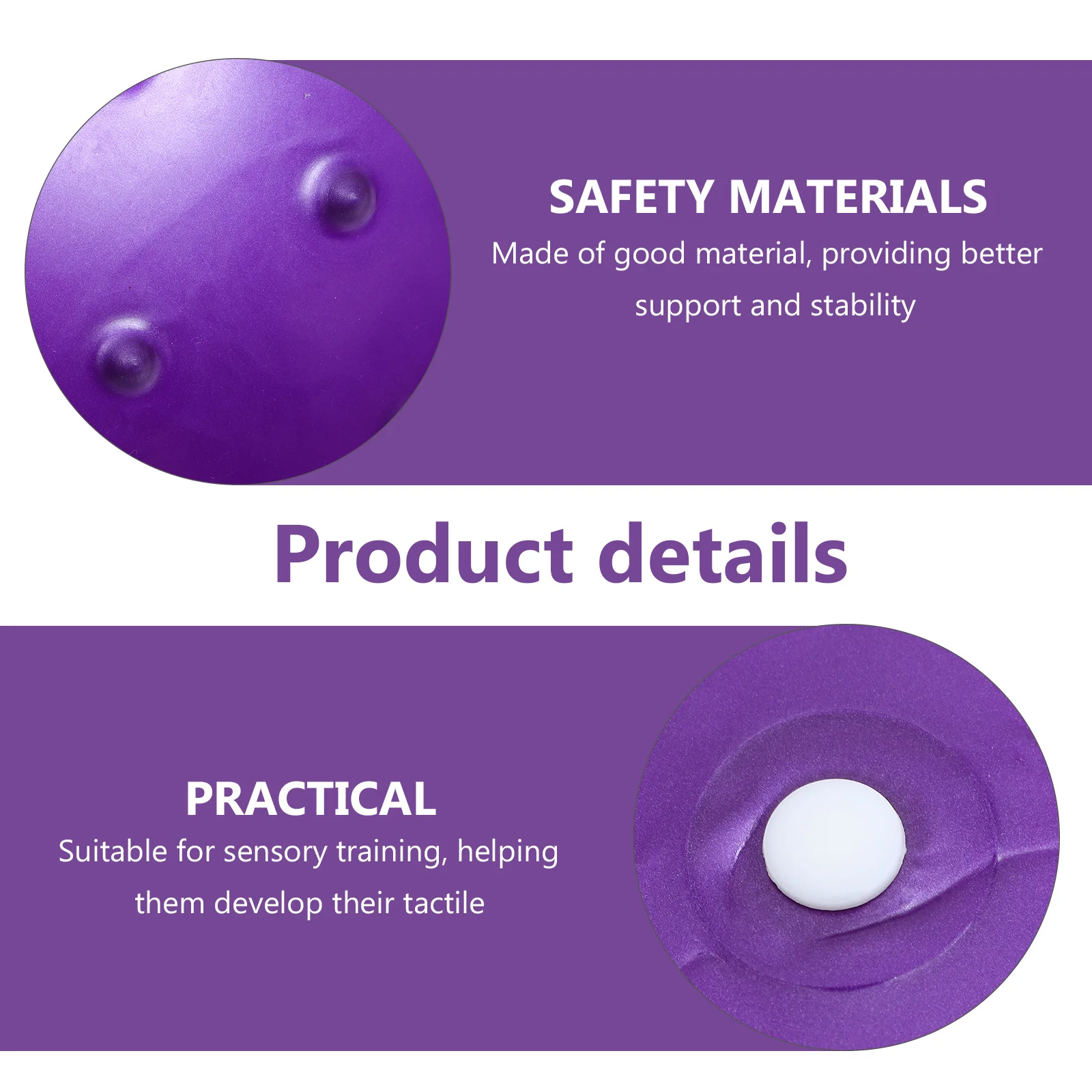 تدليك صغير الحجم معزز الملمس اليوغا بيلاتيس ممارسة اللياقة البدنية الحمل دعم العمل الصالة الرياضية تجريب العضلات الاسترخاء #5