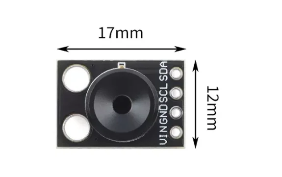 MLX90640ESF BAB BAA Infrared Thermal Imaging Temperature Measurement Sensor Module 32 24 Dot Matrix Thermal Imager