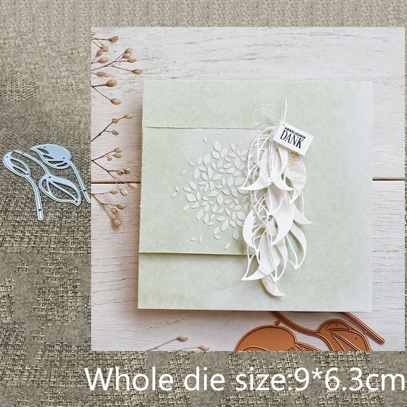 

XLDesign Craft Metal stencil mold Cutting Die leaves decoration scrapbook die cut Album Paper Card Craft Embossing