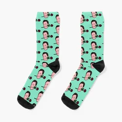 Chris Harrison biting a rose. The Bachelor themed gift / card / sticker / apron and more! Socks