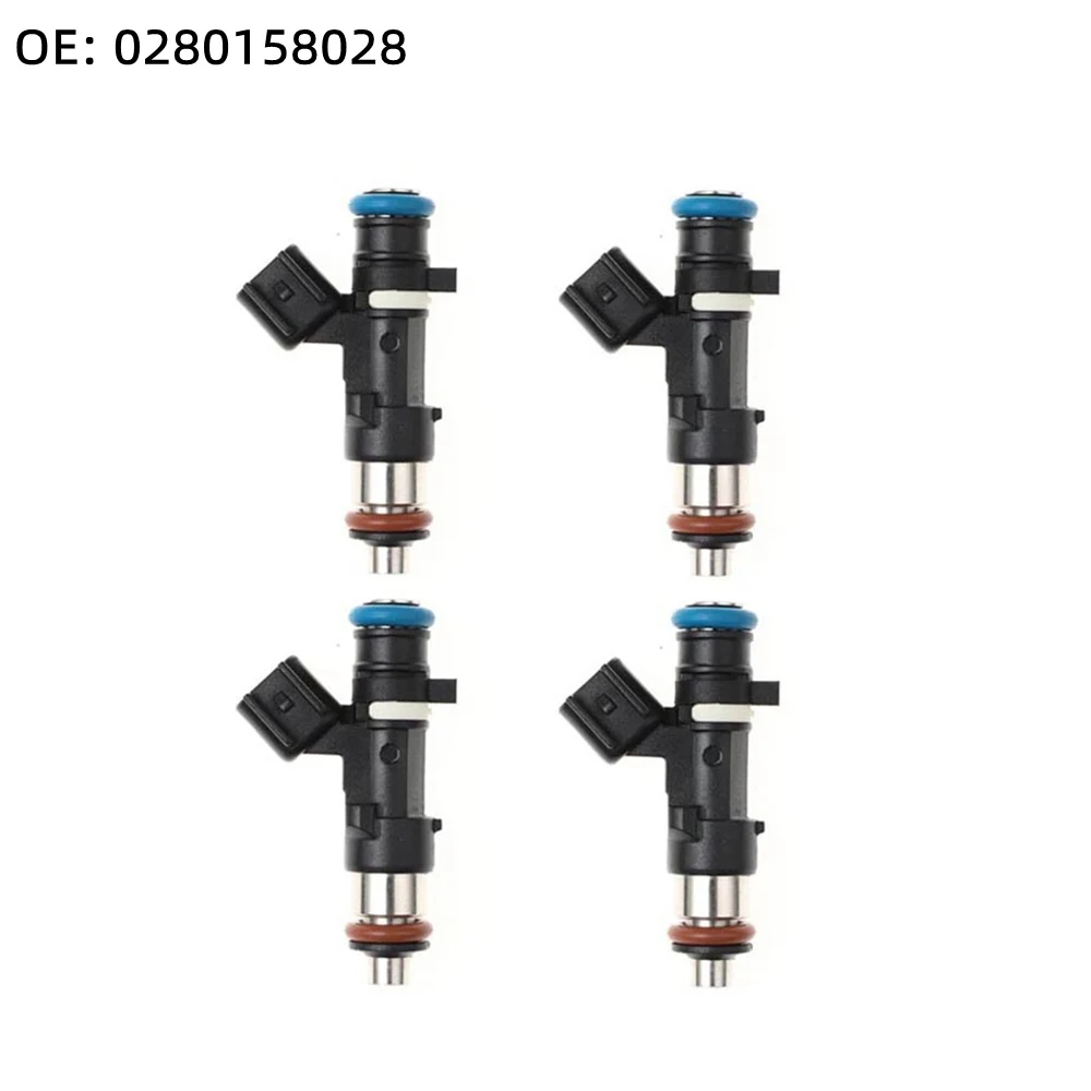 4/6PCS NEW Fuel Injector Nozzle OE# 0280158028 04591986AA  For Chrysler 300 Pacifica Sebring Town Country Dodge Charger Journey