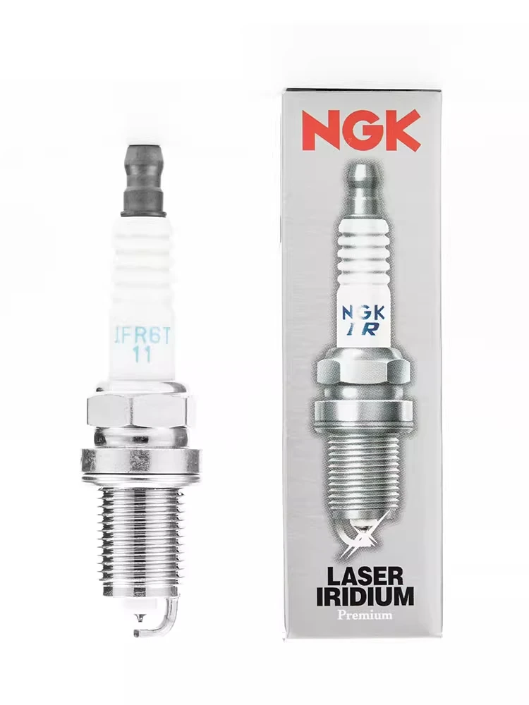 1Pcs 4589 IFR6T11 NGK Iridium Spark Plug for LEXUS ES RX TOYOTA LAND CRUISER 4.7 RAV4 2.4 CAMRY HIGHLANDER HARRIER 2AZFE 3MZFE