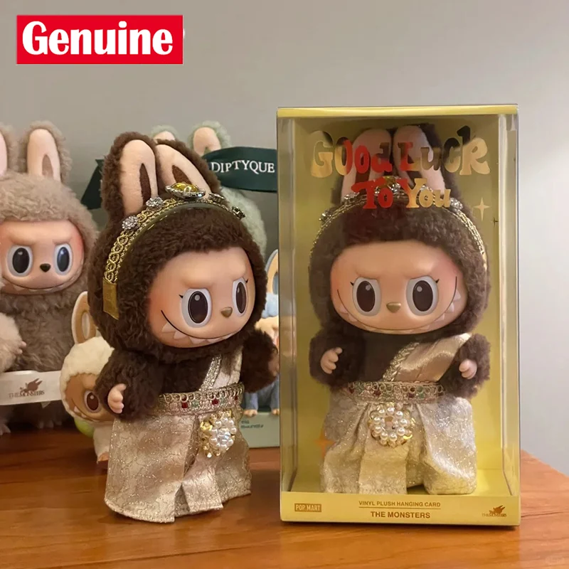 

New Genuine Classic Limited Thailand Edition The Monsters Labubu Good Luck To You Series Doll Collection Model Toy Giftin Stock