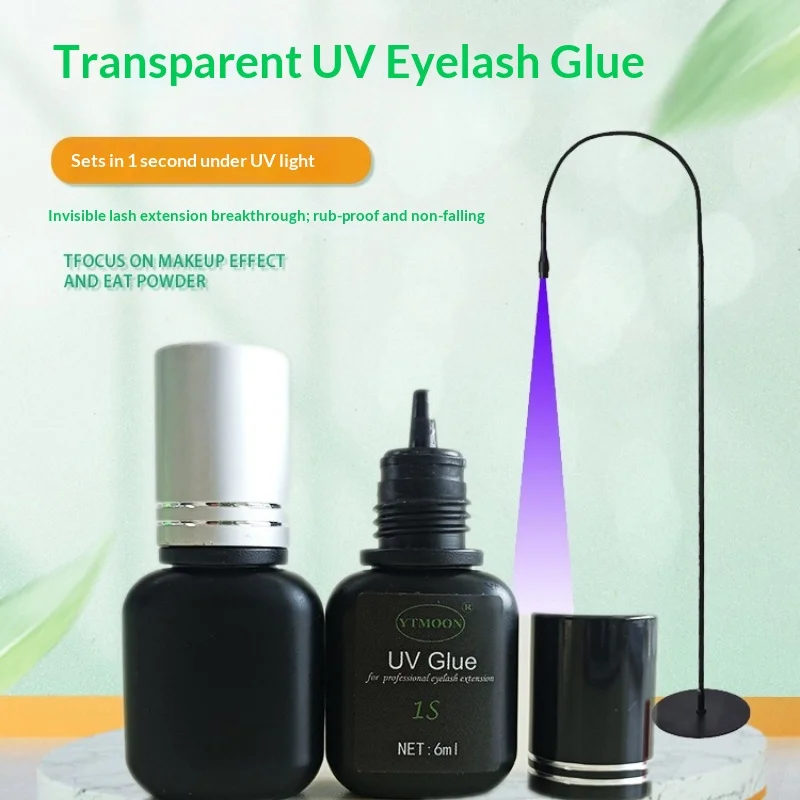 UV-Wimpernkleber-Gel für Künstliche Wimpern, Wimpernverlängerungskleber, Lichthärtend, Schnelltrocknend, Langanhaltend, Professionelles Zubehör im Großhandel