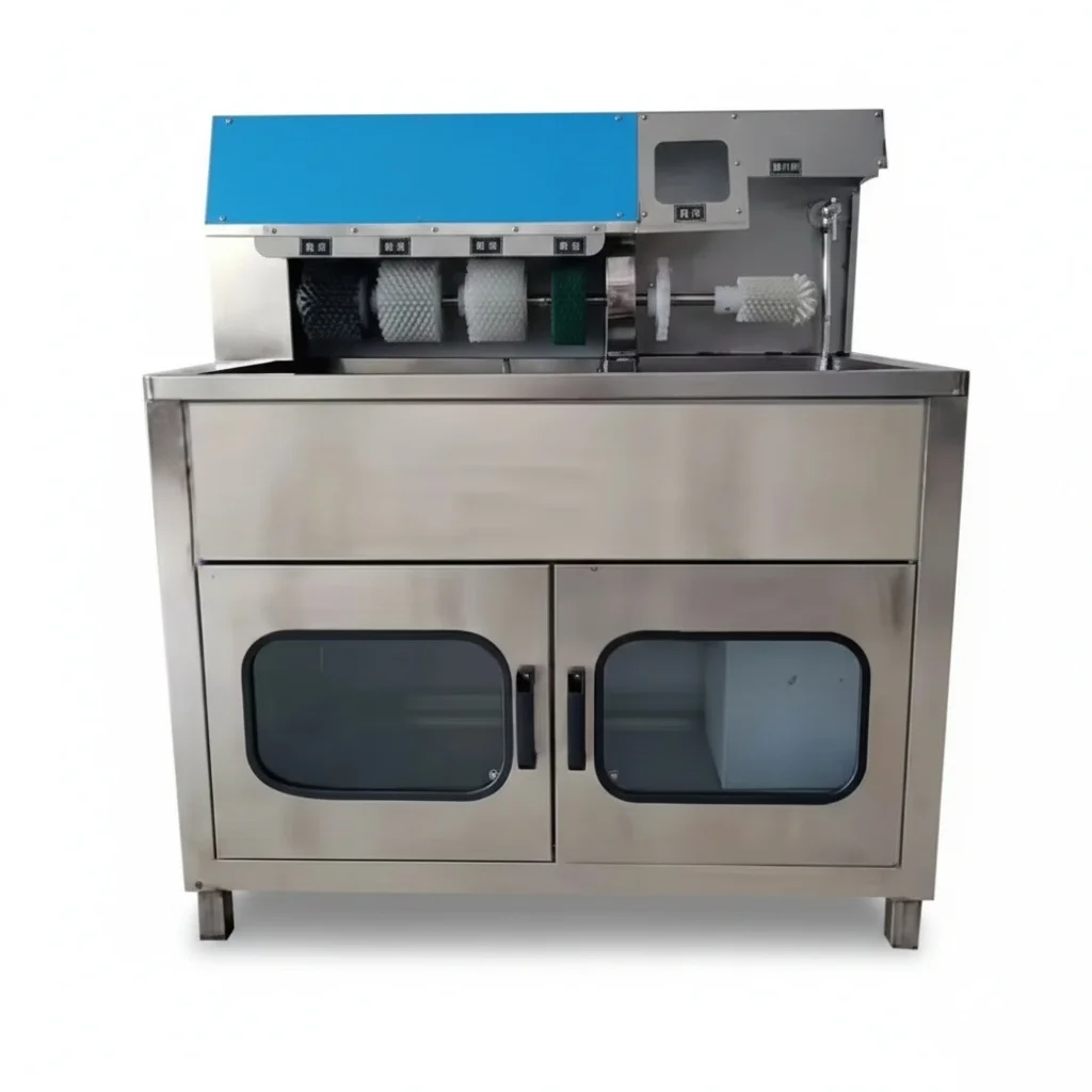 Commercial Shoe Washing Machine, Heavy Duty Stainless Steel Automatic Shoe Washer, Industrial Sneaker Cleaning Machine
