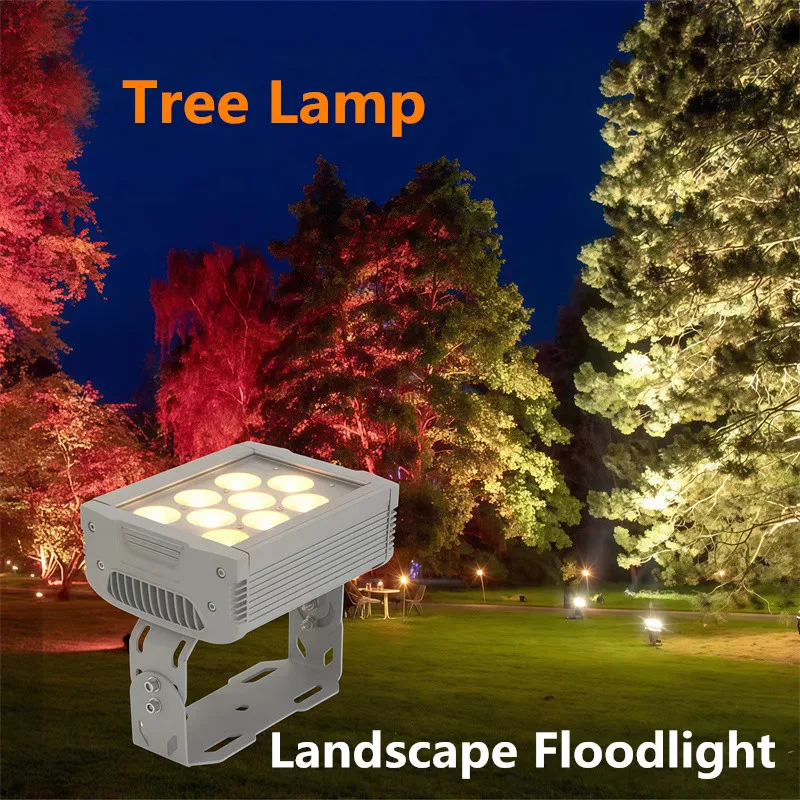 ガーデン景観ライト IP65 防水投光器 96W144W200W288W400W576W 建物橋スポットライト公園造園ランプ 220V