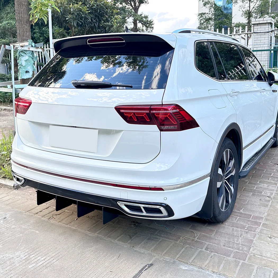Rear Diffuser Rear Blade Modification for Volkswagen Tiguan Rline MK2.5 2021-2023, Fits All Models