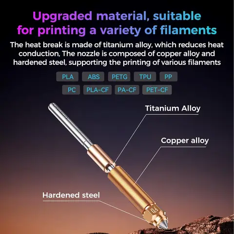 Creality K2 SE Керамический нагревательный блок