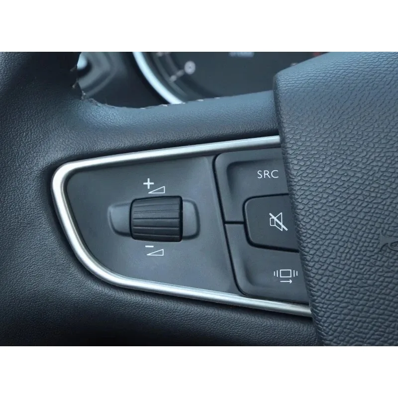 Fit for Citroen C3-XR steering wheel bright plate C4 C-Class for Peugeot 408 3008 modification decoration 508 dedicated