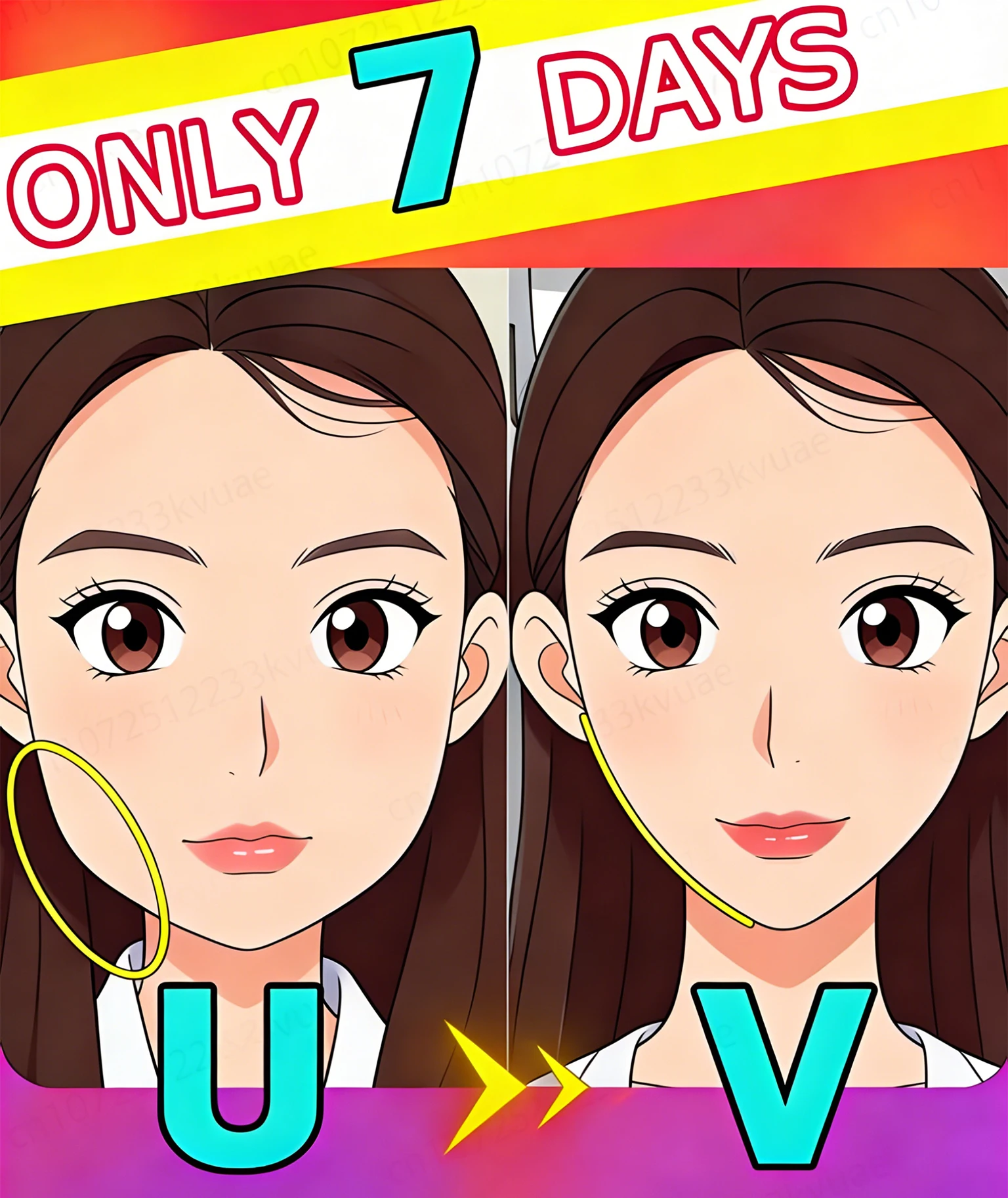 Double Chin Reduction Patches - Effective Solution for Double Chin Cellulite Skin Lifting Face Lifting Beauty Health