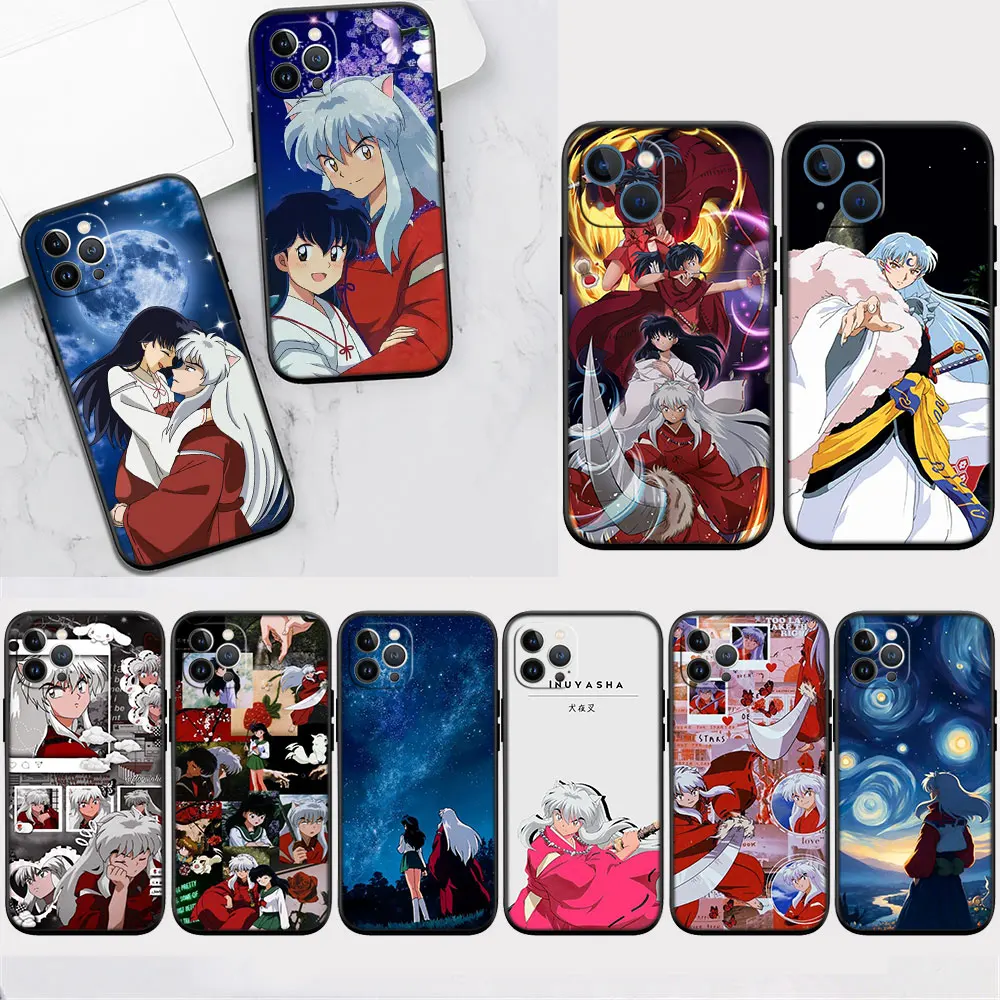 InuYasha anime Soft Silicone Case for iPhone X XS XR Pro Max 8 7 6 6s Plus SE