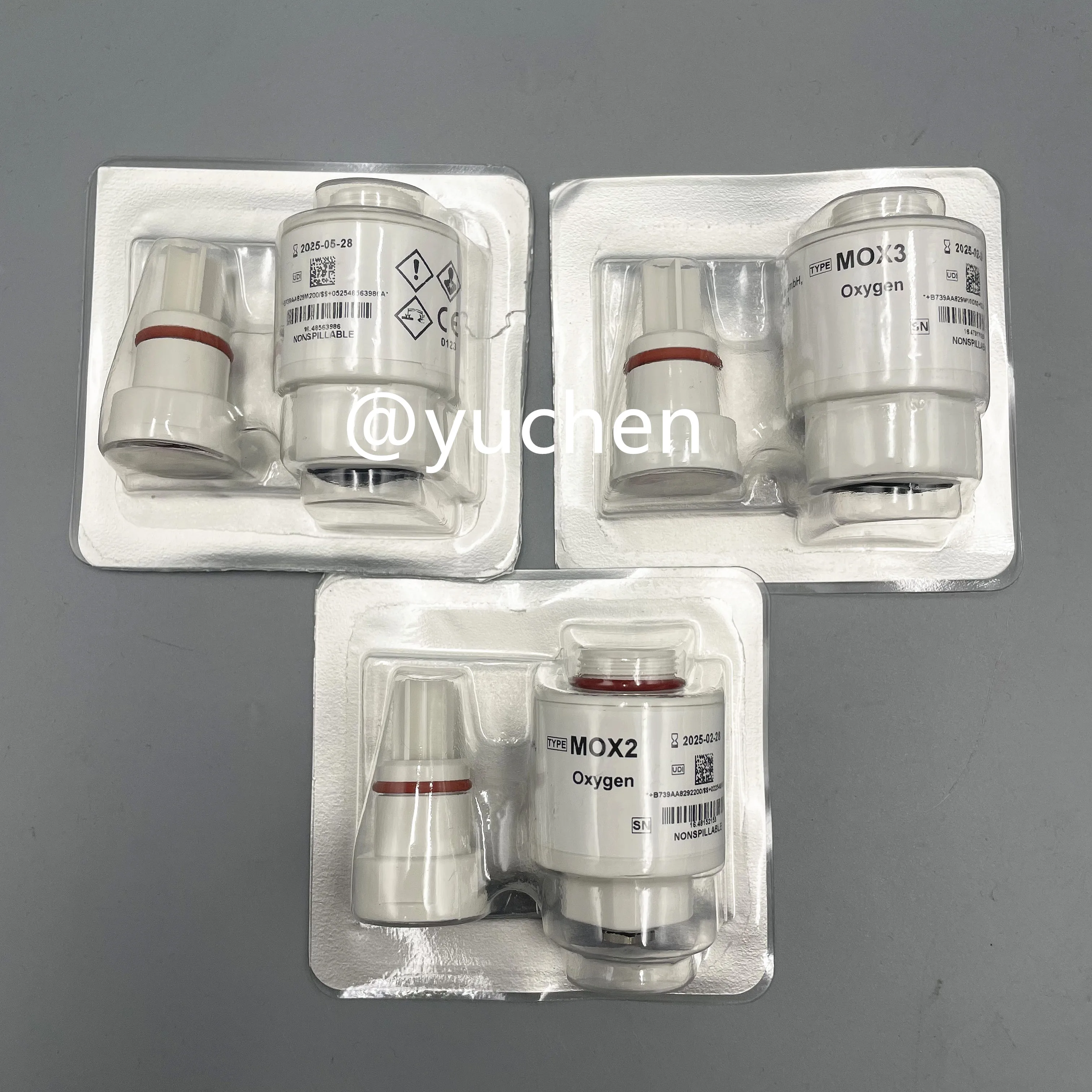 New Date CITY MOX3 Oxygen O2 Gas Sensors for Comen Anesthesia Machine AX400 AX500 AX600