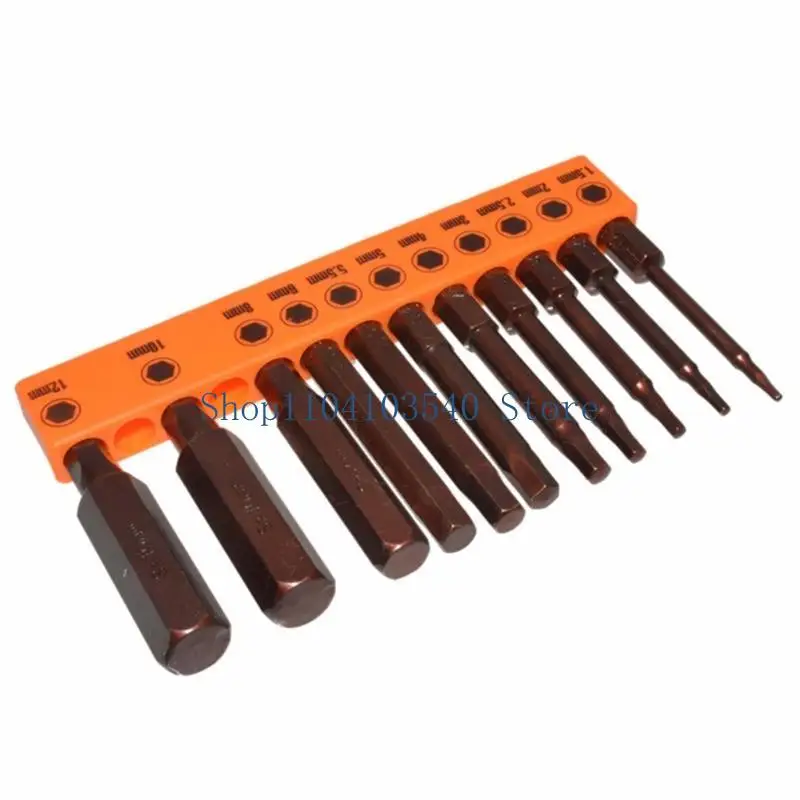 02DC 23PCS 60 мм Allen Bit BIT BIT BIT SET MAGINET DRILE BIT 60 мм