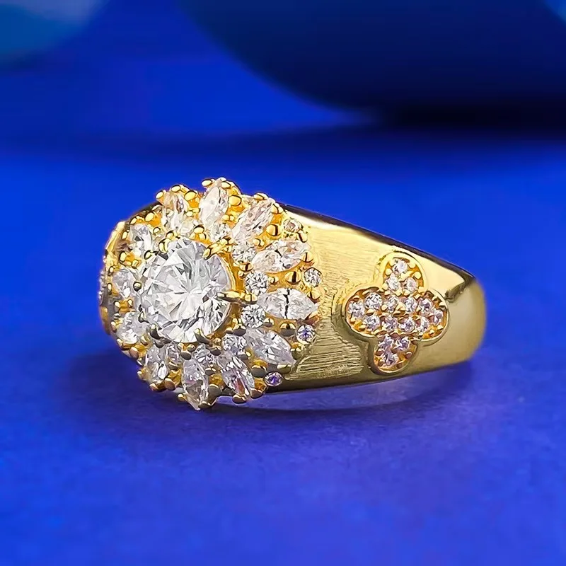

high quality 925 sterling silver jewelry cubic zircon vintage engagement ring for women Anniversary gifts