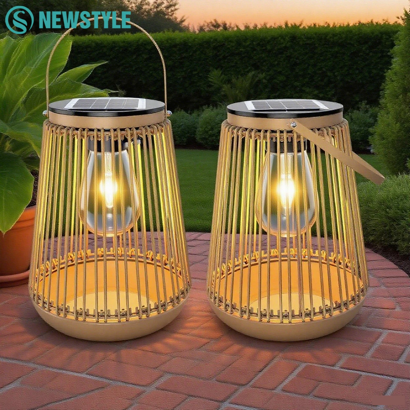 2PCS Solar Lights O…