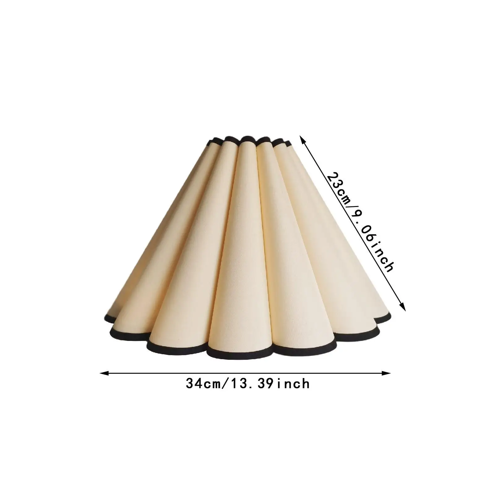 Decorative Cloth Lampshade Petal Lamp Cover for Wall Sconces Office Living Dining Room Pendant Lights