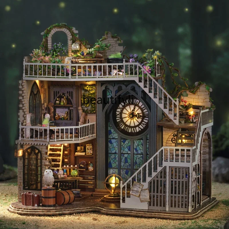 

Handmade small house assembly model creative birthday gift girlfriend