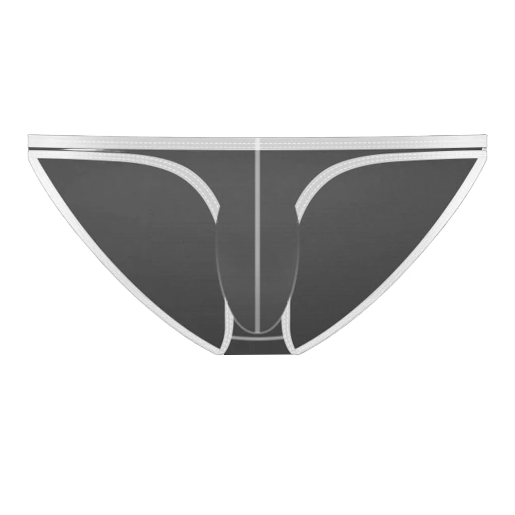 

Мужские летние охлаждающие сексуальные прозрачные сетчатые трусы-брифы, ультратонкие бесшовные трусы с низкой посадкой, мужские трусики-бикини