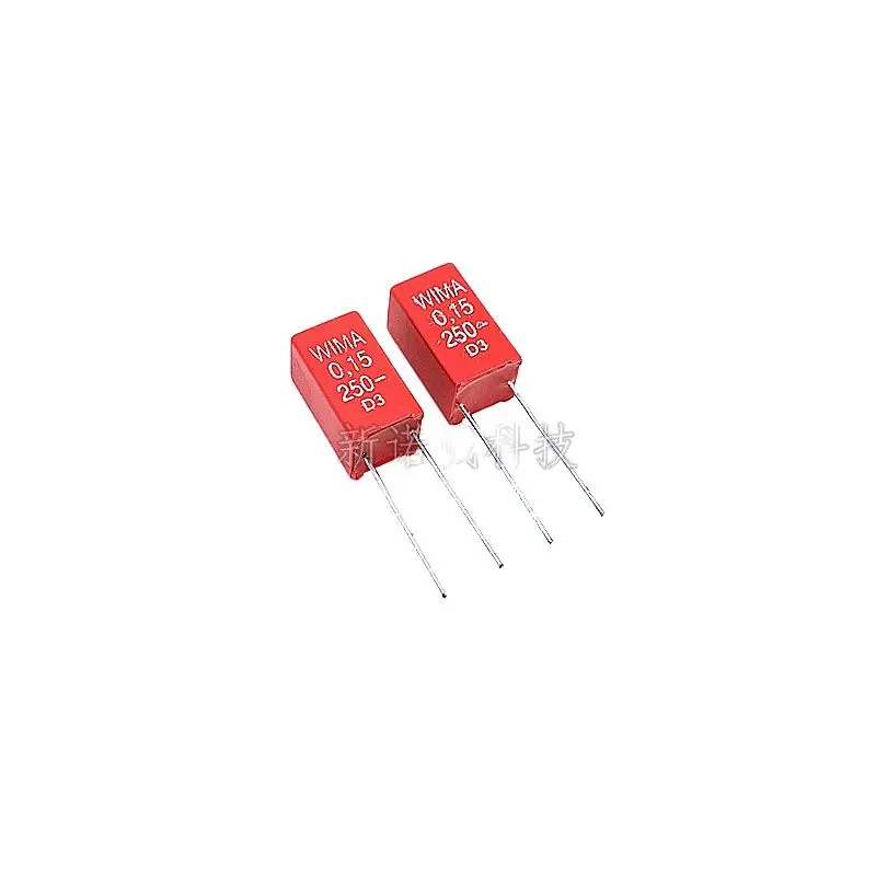 Capacitor de áudio, passo 5, 250V, 154, 0,15 UF, 250V, 150nF, 10pcs