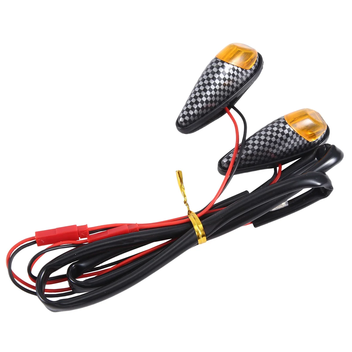 2 x Motorcycle Indicators High Power LED Mini Indicator Flashing Signal