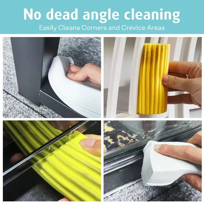 Magical Dust Cleaning Sponges Pva Sponge Damp Clean Duster Sponge Multifunctional Household Sponge Cleaning Brush Accessories