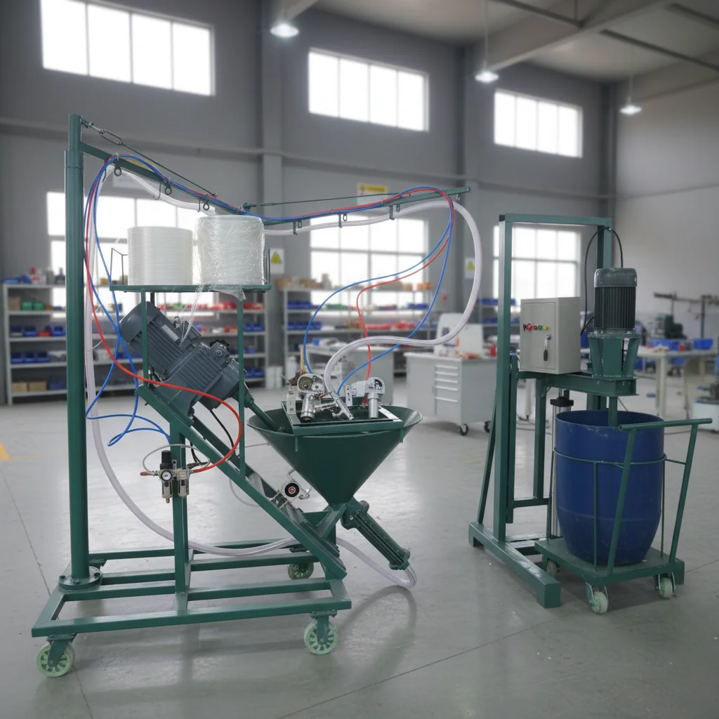 

Customized GRC Glass Fiber Filament Window Sleeve Mortar Spraying Machine Spraying Machine For Construction Industry