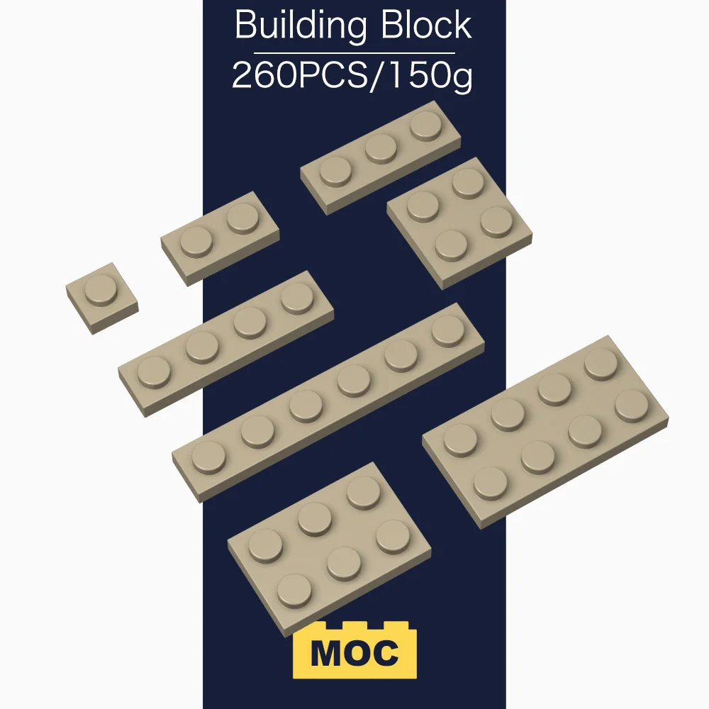 Bloco de construção peças moc 3024/1x1 3023/1x2 3623/1x3 3710/1x4 3666/1x6 3022/2x2 3020/2x4 quebra-cabeça diy brinquedos infantis