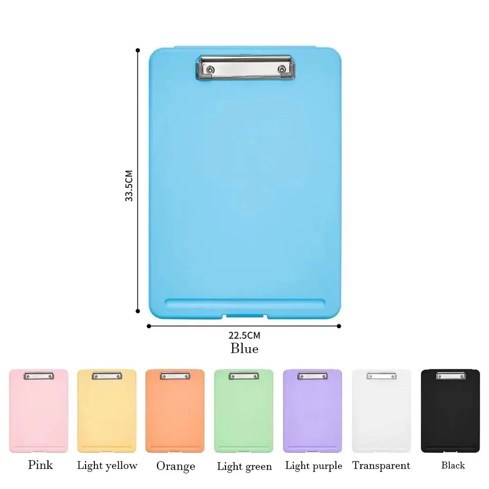 A4 file storage box folder writing pad test paper file data storage and sorting artifact office document sorting folder