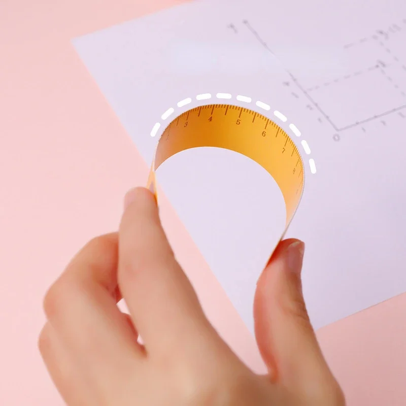 Cute 12cm Straight Ruler, Creative Bookmark, Cute Students Stationery, Kids Gift, 5pcs