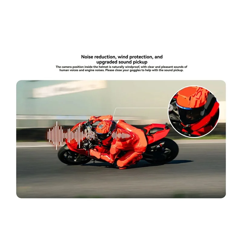 N93R خوذة الملحقات جبل كليب ل Insta 360 GO 3 GO3S دراجة نارية خوذة جبل حامل POV لتجربة ركوب محسنة #5