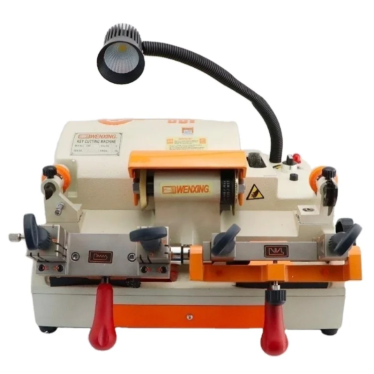 

Quality assurance External Milling Door Key Cutting Machine Original Factory WENXING 100G3 Two Head Key Cutting Machine