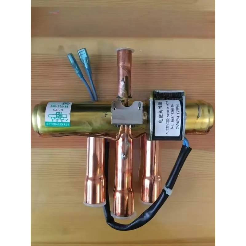 Four Way Reversing Solenoid Valve 8/10/12 HP Air Conditioning Air Energy Heat Pump Heat Exchange Accessories