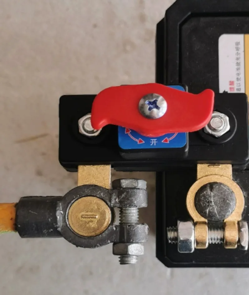 بطارية السيارة مفتاح فصل العالمي المضادة للكسر تسرب حامي اكسسوارات السيارات 12 فولت/24 فولت دليل قطاع دارة السيارات