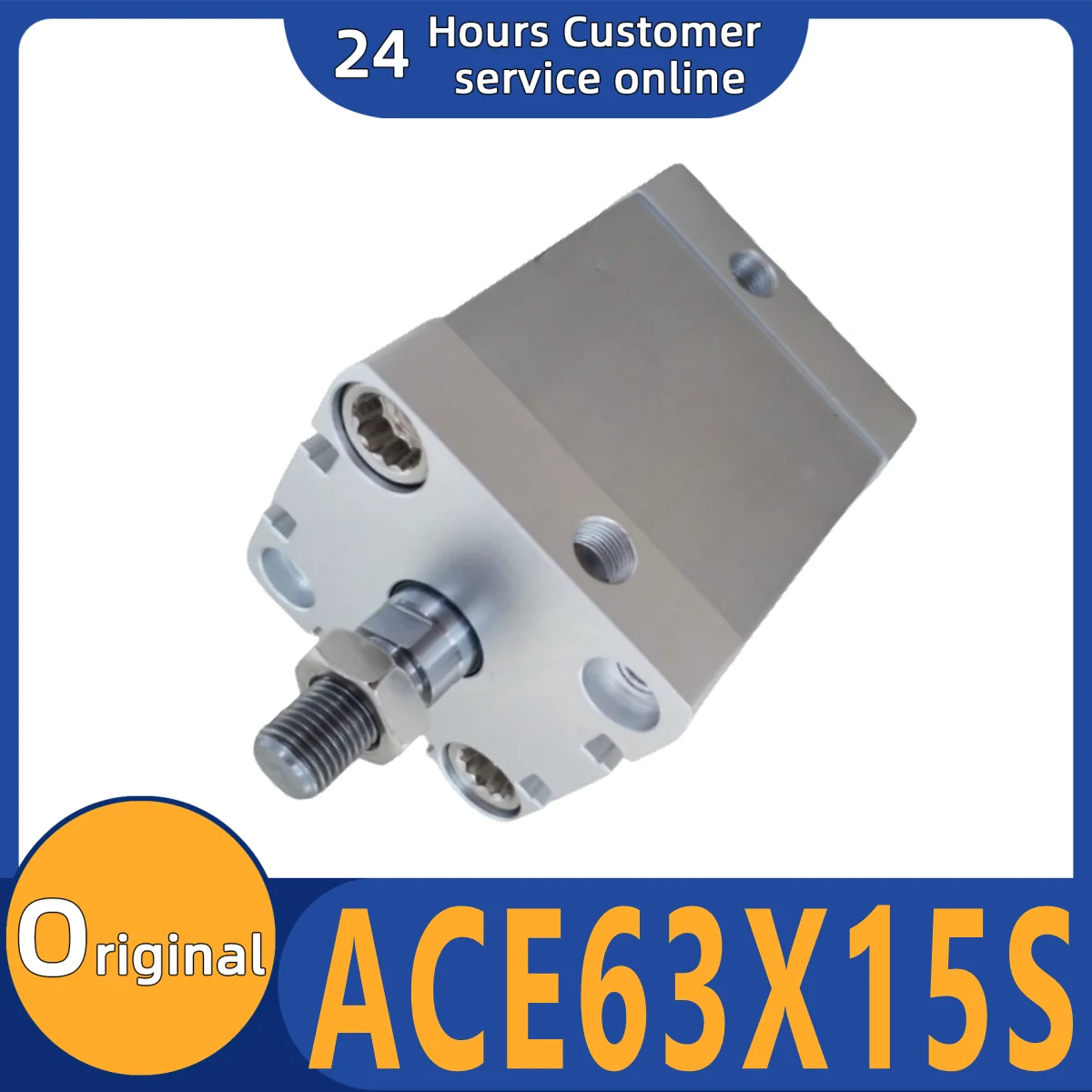 

Brand new original compact cylinder ACE63X15S ACE63X20S ACE63X25S ACE63X30S