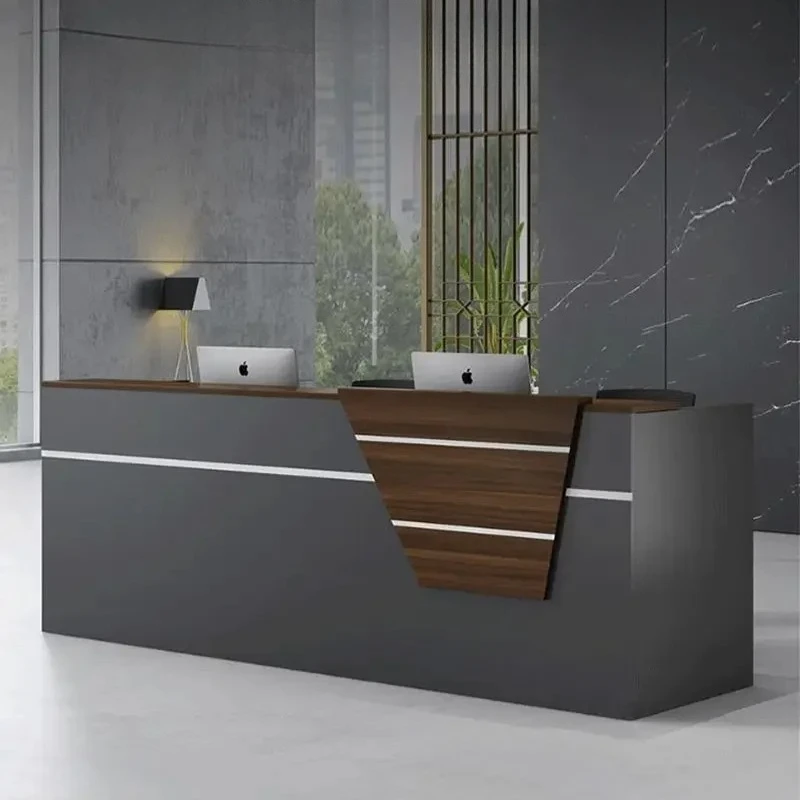 

Italian Light Luxury Style Salon Desks Home Counter Store Reception Desks Office Beauty Mostrador Bar Furniture Decoration
