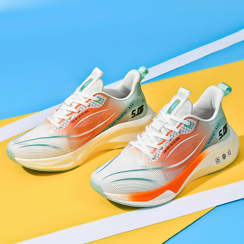 

Men's Summer Thin Me Breathable Sports Casual oes Student Large Size Ultra Light 47 o Absorption 48 Carbon Plate R...